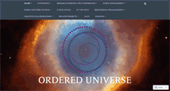 Desktop Screenshot of ordered-universe.com